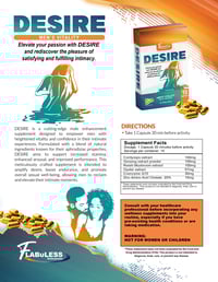 Image 2 of DESIRE Men's Vitality Health Supplement