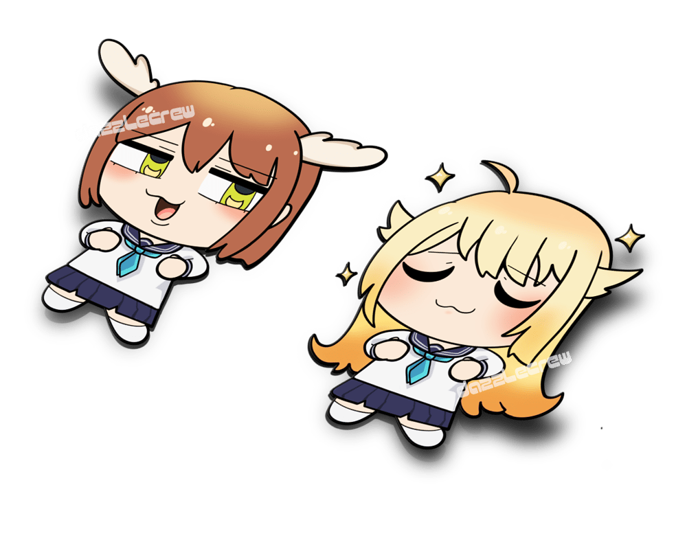 Image of Shikanoko Nokonoko sticker set