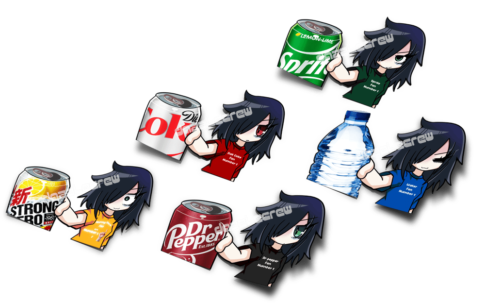 Image of Tomoko loves your favorite drink (Pick a Version)