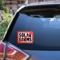 Image 2 of 'Slash Solar Farms' Window Cling