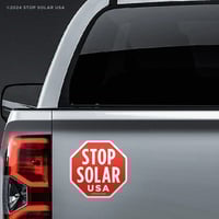 Image 2 of 'Stop Solar USA' Car Magnet