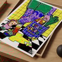 Image 2 of 'STAY WEIRD' Print (21x30)