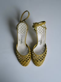 Image 2 of Chanel 2004 Cruise Resort Caged Heels - EU 36