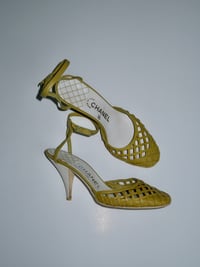 Image 1 of Chanel 2004 Cruise Resort Caged Heels - EU 36