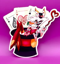 Image 1 of Magician Bunny Angel Dust Sticker