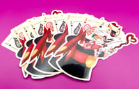 Image 3 of Magician Bunny Angel Dust Sticker