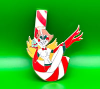 Image 5 of Hellverse Christmas Candy Cane Pin Up Sins