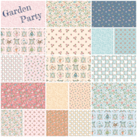 Image 3 of GARDEN PARTY 10" Square 42 pc/pk by Sheri McCulley for Poppie Cotton