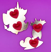 Image 4 of Unicorn Angel Dust and Fat Nuggets Pins