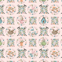 Image 9 of HOUSE PARTY Quilt Kit  60" x 68" by Carrie-Along-Quilts Inc. 