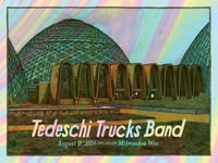 Image 2 of Tedeschi Trucks Band (Milwaukee, Wisc.) • Official Poster (18" x 24")