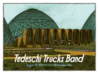 Image 1 of Tedeschi Trucks Band (Milwaukee, Wisc.) • Official Poster (18" x 24")