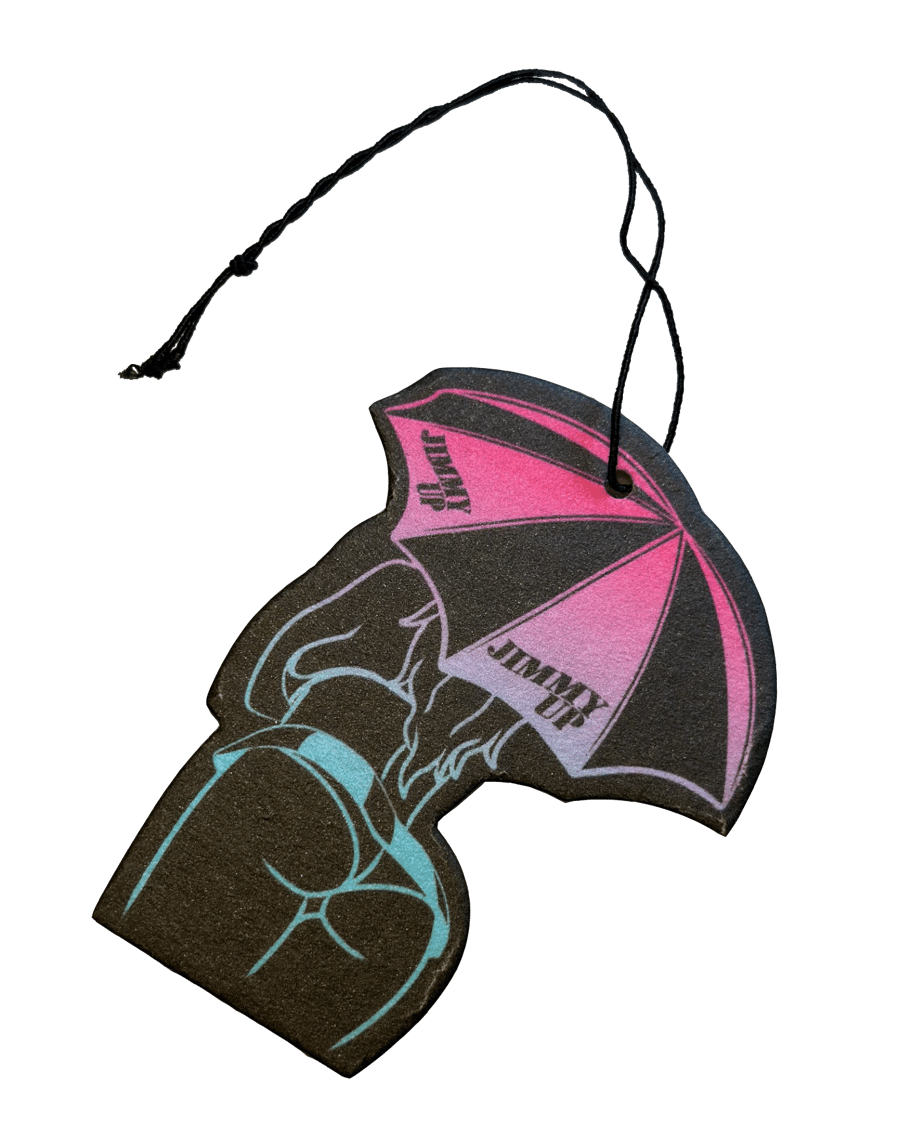 Image of Umbrella Girl Air Freshener - Blue / Pink Fade (Limit: 75)