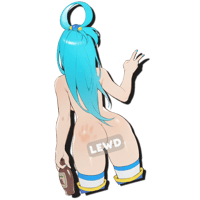 Aqua Lewd 3 Half Body