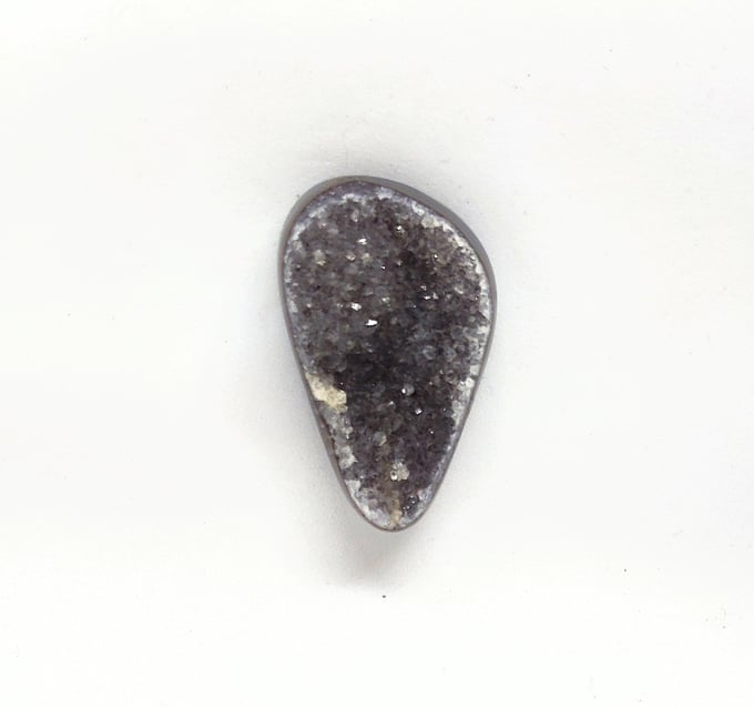 Image of Polished Agate Druzy Magnetic Pin #24-768