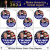 TRUMP • VANCE Button Stickers