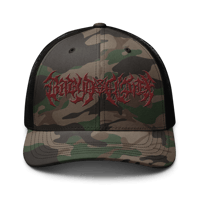 Camo babydollhex trucker hat