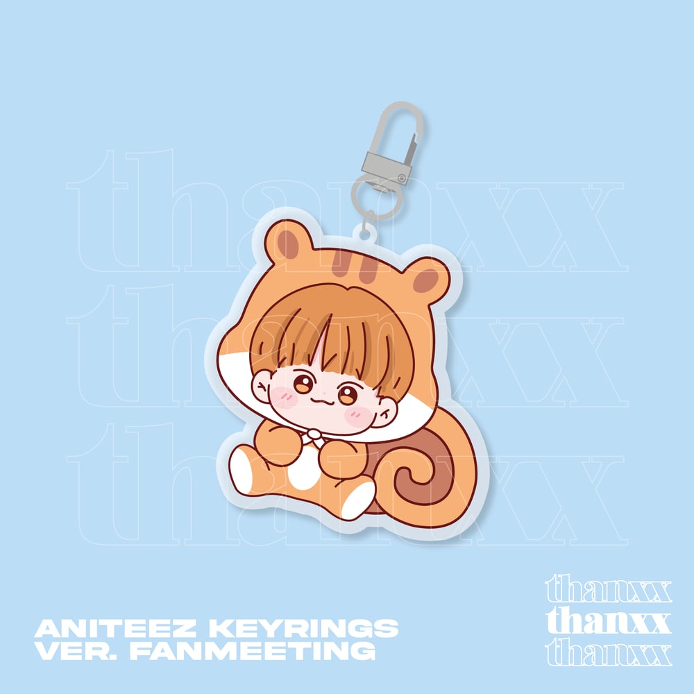 Image of Pre order | ANITEEZ ver. FANMEETING keyrings