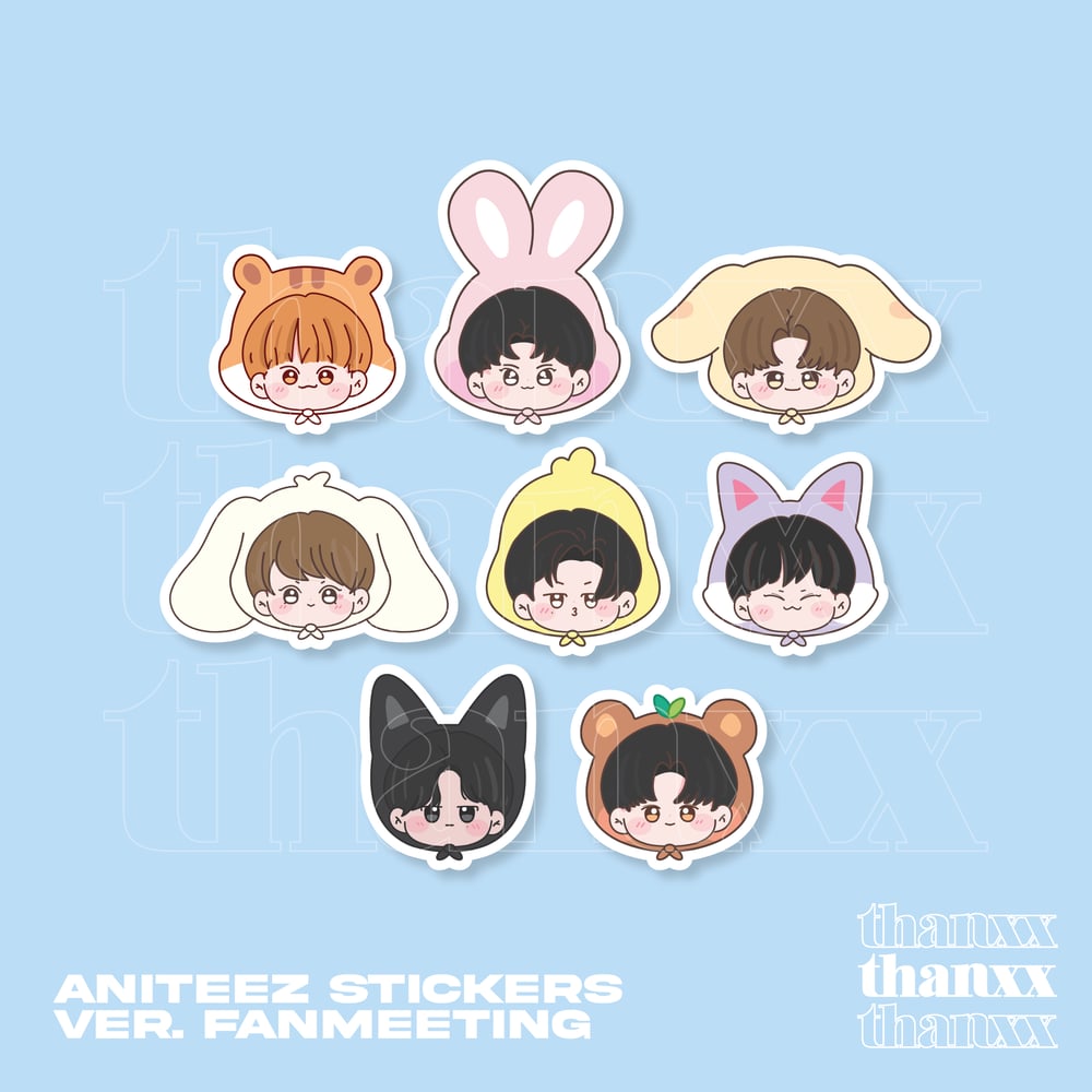 Image of Pre order | ANITEEZ ver. FANMEETING stickers