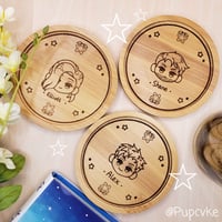 Image 2 of SDV Wooden Coasters