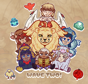 Dungeon Meshi Sticker Packs!