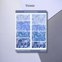 Image 5 of Deco Squares Sticker Sheets