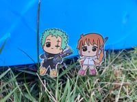 One Piece Zoro and Nami sticker 