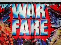 Image 5 of WARFARE - Metal anarchy Flag (cloth poster Banner tapestry) Old school thrash metal