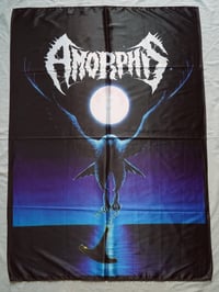 Image 1 of AMORPHIS - Black Winter Day Flag (cloth poster Banner tapestry) Old schoolDeath metal