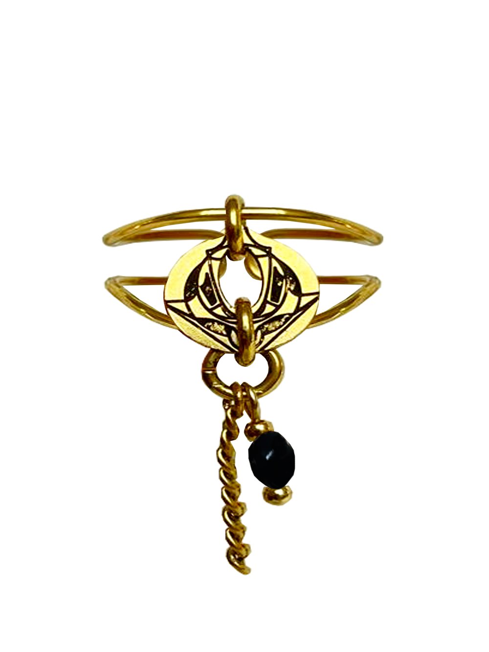 Image of Bague Charm's Maya Noir