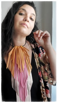 Image 5 of CROW KING MULTICOLOR necklace - Calda - 30% off