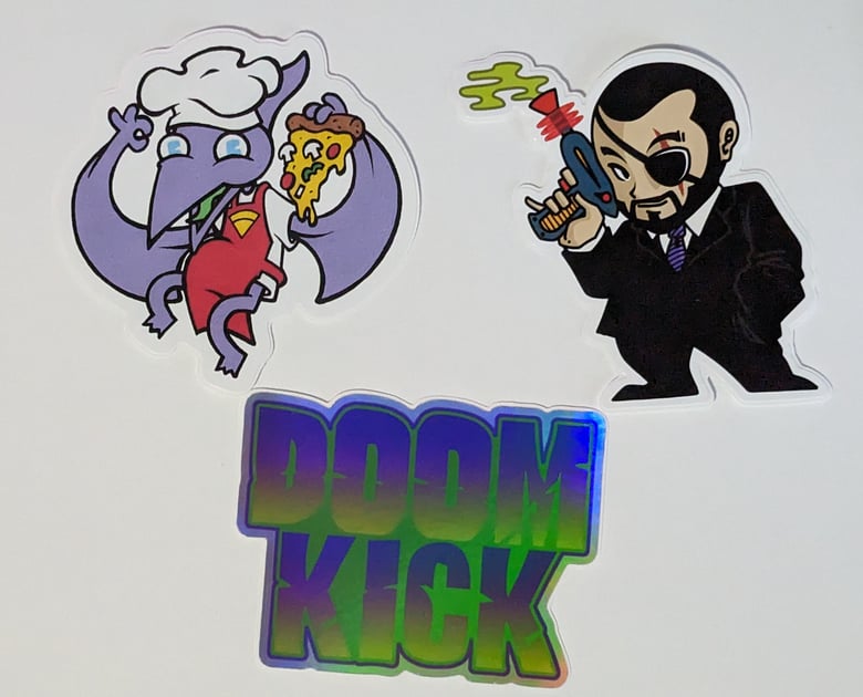 Image of Doomkick Sticker Pack 