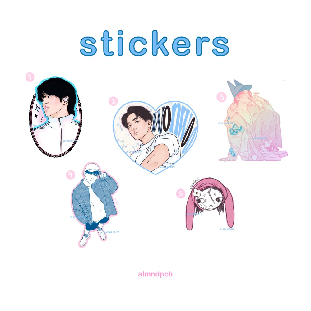 Image of stickers