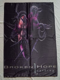 Image 1 of BROKEN HOPE - Loathing Flag (cloth poster Banner tapestry) Death metal