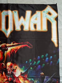 Image 3 of MANOWAR - Hell on stage live Flag (cloth poster Banner tapestry) Heavy metal Power metal