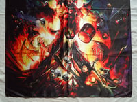 Image 5 of MANOWAR - Hell on stage live Flag (cloth poster Banner tapestry) Heavy metal Power metal