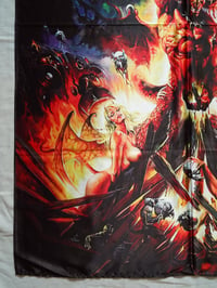 Image 9 of MANOWAR - Hell on stage live Flag (cloth poster Banner tapestry) Heavy metal Power metal