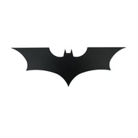 Batman Batarang steel The Dark Knight metal replica Regular Black Finish