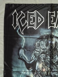 Image 3 of ICED EARTH - Night of the stormrider Flag (cloth poster Banner tapestry) Heavy Power metal