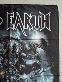 Image 4 of ICED EARTH - Night of the stormrider Flag (cloth poster Banner tapestry) Heavy Power metal