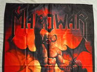 Image 2 of MANOWAR - Hell on earth V Flag (cloth poster Banner tapestry) Heavy metal