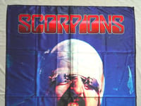 Image 2 of SCORPIONS - Blackout Flag (cloth poster Banner tapestry) Heavy metal NWOBHM Hard rock