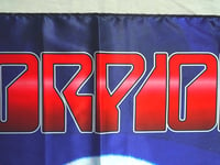 Image 8 of SCORPIONS - Blackout Flag (cloth poster Banner tapestry) Heavy metal NWOBHM Hard rock