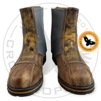 Image 1 of Din Mando Version 2.0 Short Boots - STANDARD SIZES and TAILORED too, you choose.