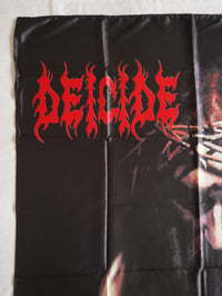 Image 6 of DEICIDE - Scars of the Crucifix Flag (cloth poster Banner tapestry) Death metal Glen Benton