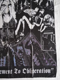 Image 3 of NAPALM DEATH - From enslavement to obliteration Flag (cloth poster Banner tapestry) Death metal