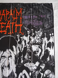 Image 8 of NAPALM DEATH - From enslavement to obliteration Flag (cloth poster Banner tapestry) Death metal