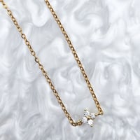 Image 2 of 18K Gold Plated Floral Bracelet for Weddings and Special Occasions