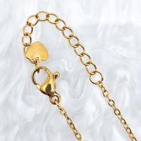 Image 3 of 18K Gold Plated Floral Bracelet for Weddings and Special Occasions