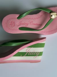 Image 2 of Juicy Couture Pool Wedges - US 5